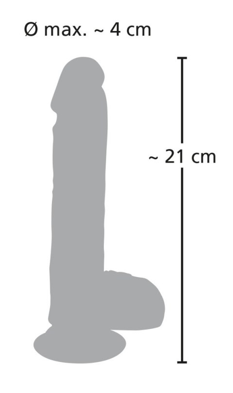Wibrator realistyczny posuw przyssawka 8trybów 21cm You2Toys Wibrator realistyczny posuw przyssawka 8trybów 21cm You2Toys