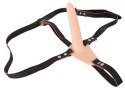 Wibrator strap-on uprząż paski 10 trybów 15cm You2Toys