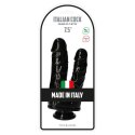 Dildo- Romolo e Remo Black 7.5"" Toyz4lovers