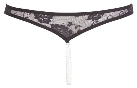 STRINGI CZARNE OTWARTE Z PERŁAMI S Cottelli STRINGI CZARNE OTWARTE Z PERŁAMI S Cottelli