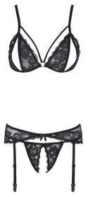 Komplet bielizny 3 częściowy XL Cottelli LINGERIE