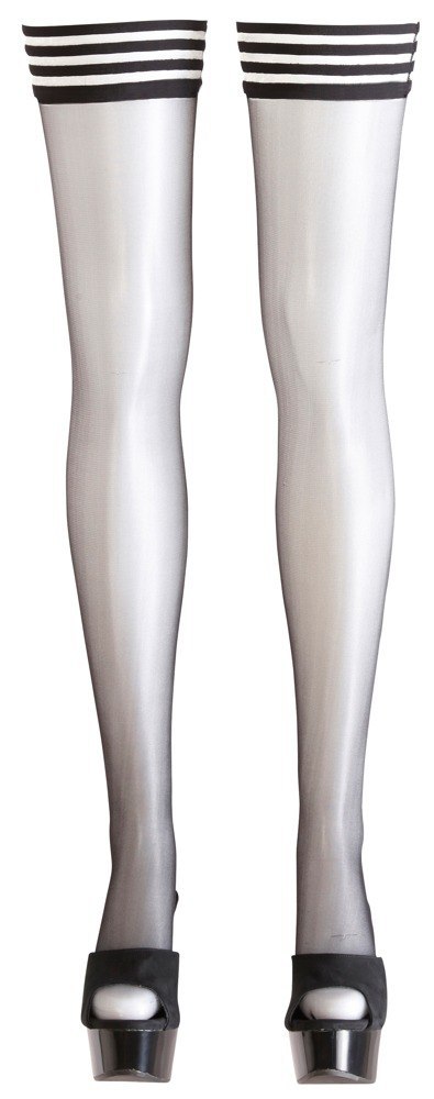 Pończochy samonośne czarne 2/S Cottelli LEGWEAR Pończochy samonośne czarne 2/S Cottelli LEGWEAR