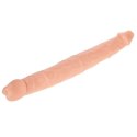 Długie realistyczne dildo 2 końcówki podwójne 37cm