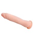 Wyginany elastyczny penis dildo z przyssawką 20cm