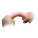 Wyginany elastyczny penis dildo z przyssawką 24cm