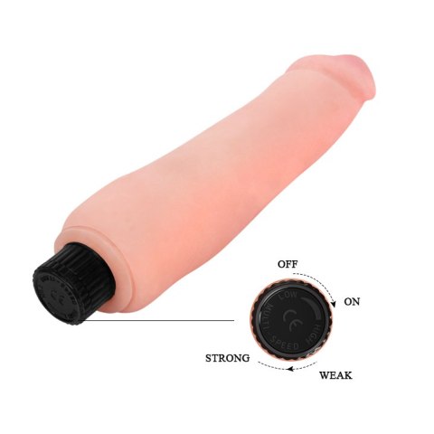 Realistyczny elastyczny wibrator jak penis 23cm BAILE Realistyczny elastyczny wibrator jak penis 23cm BAILE