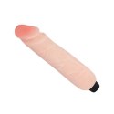 Realistyczny elastyczny wibrator jak penis 25cm BAILE