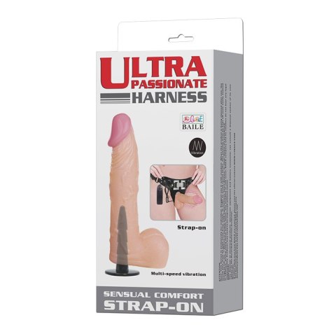 Realistyczny penis na paskach strapon wibrator Realistyczny penis na paskach strapon wibrator