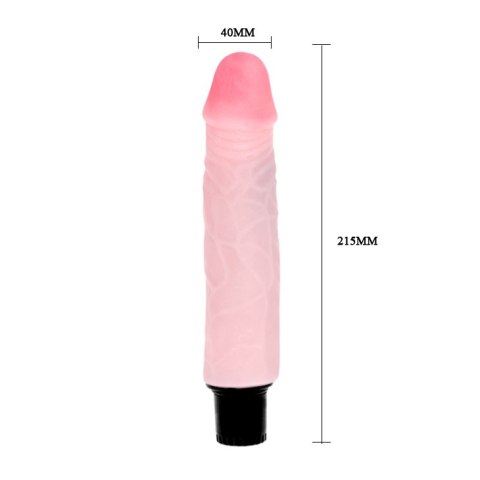 Realistyczny wibrator naturalny jak penis sex 21cm BAILE Realistyczny wibrator naturalny jak penis sex 21cm BAILE