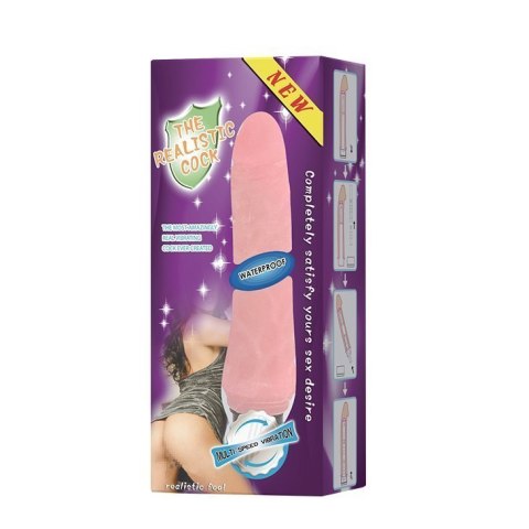 Realistyczny wibrator naturalny jak penis sex 21cm BAILE Realistyczny wibrator naturalny jak penis sex 21cm BAILE