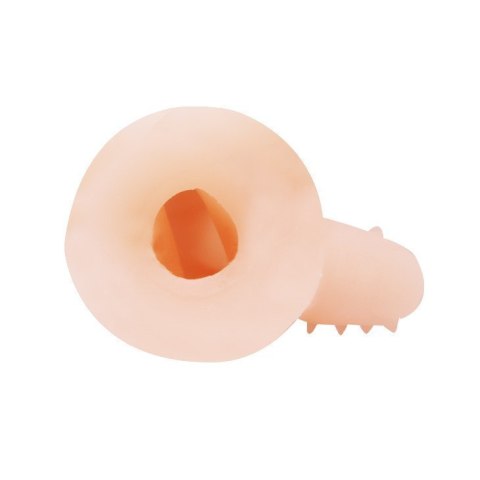Rozciągliwa elastyczna sex nakładka na penisa 13cm BAILE Rozciągliwa elastyczna sex nakładka na penisa 13cm BAILE