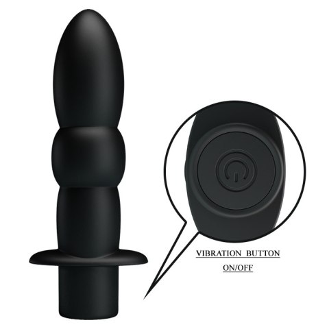 Uniwersalny klasyczny wibrator analny waginalny 10trybów 11cm czarny Pretty Love Uniwersalny klasyczny wibrator analny waginalny 10trybów 11cm czarny Pretty Love