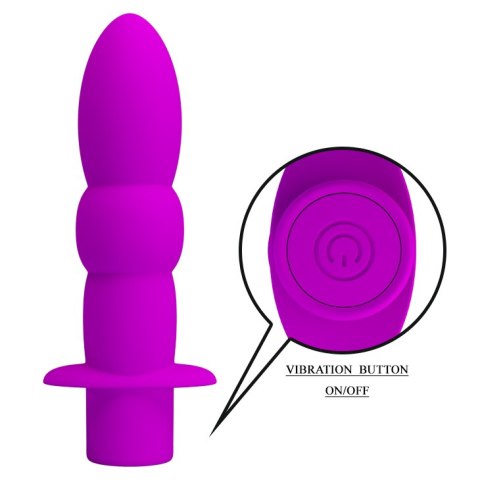 Uniwersalny klasyczny wibrator analny waginalny 10trybów 11cm fioletowy Pretty Love Uniwersalny klasyczny wibrator analny waginalny 10trybów 11cm fioletowy Pretty Love