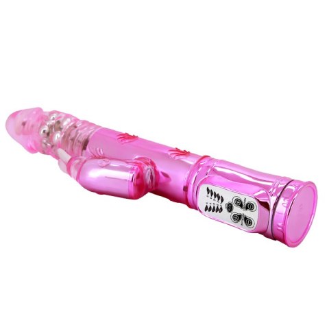 Wibrator króliczek z masażerem posuwisty 29cm 5trybów BAILE Wibrator króliczek z masażerem posuwisty 29cm 5trybów BAILE