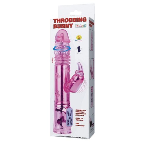 Wibrator króliczek z masażerem posuwisty 29cm 5trybów BAILE Wibrator króliczek z masażerem posuwisty 29cm 5trybów BAILE