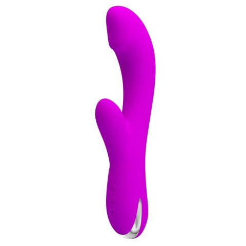 Wielofunkcyjny wibrator grzejący sex 21cm 12trybów Pretty Love