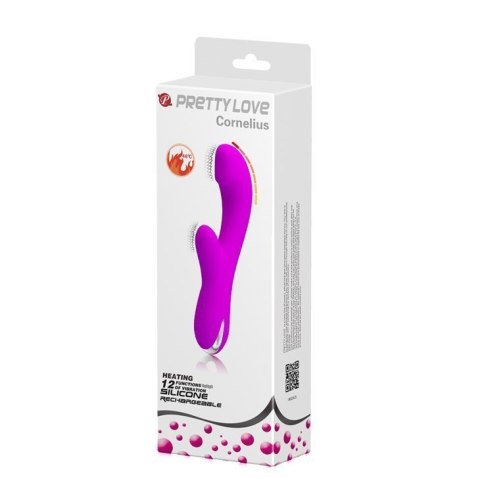 Wielofunkcyjny wibrator grzejący sex 21cm 12trybów Pretty Love Wielofunkcyjny wibrator grzejący sex 21cm 12trybów Pretty Love