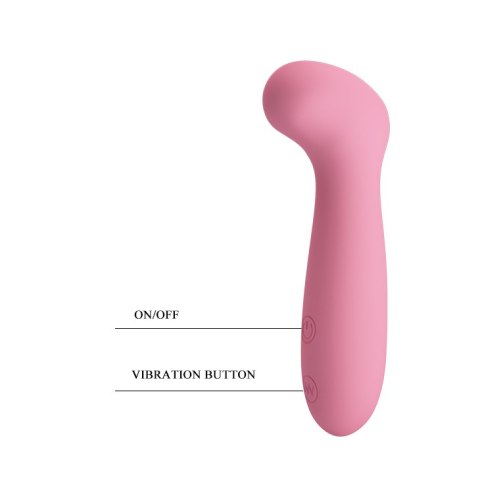 Wygięty wibrator do punktu G masażer 30trybów 12cm Pretty Love Wygięty wibrator do punktu G masażer 30trybów 12cm Pretty Love