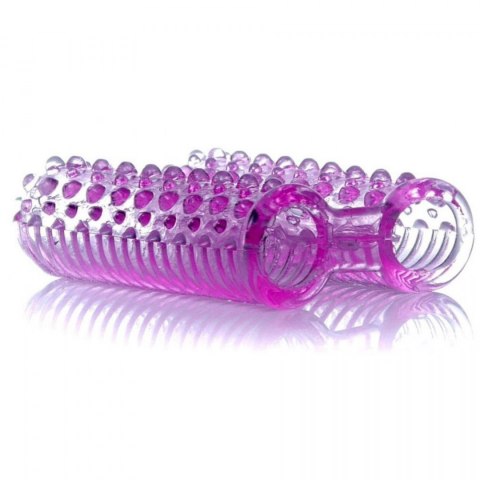 Nakładki na palece z wypustkami do stymulacji 2szt fioletowe Boss Series Easy-Love Nakładki na palece z wypustkami do stymulacji 2szt fioletowe Boss Series Easy-Love