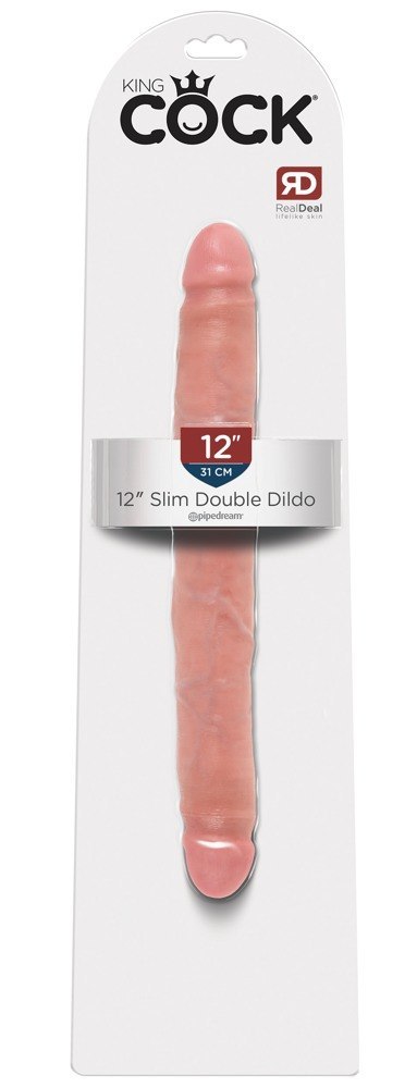 KC 12" Slim Double Dildo King Cock KC 12" Slim Double Dildo King Cock