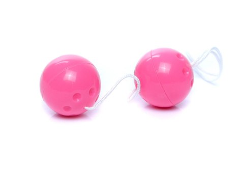 Kulki waginalne podwójne do ćwiczenia kegla gejszy różowe Boss Series Easy-Love Kulki waginalne podwójne do ćwiczenia kegla gejszy różowe Boss Series Easy-Love