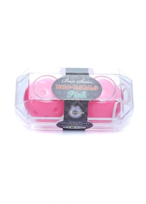 Kulki waginalne podwójne do ćwiczenia kegla gejszy różowe Boss Series Easy-Love Kulki waginalne podwójne do ćwiczenia kegla gejszy różowe Boss Series Easy-Love