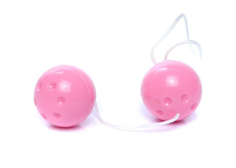 Kulki waginalne podwójne do ćwiczenia kegla gejszy różowe jasne Boss Series Easy-Love Kulki waginalne podwójne do ćwiczenia kegla gejszy różowe jasne Boss Series Easy-Love