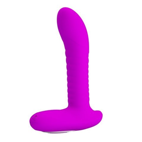 Masażer prostaty z wibracją obrotami 12 trybów 15cm Pretty Love Masażer prostaty z wibracją obrotami 12 trybów 15cm Pretty Love