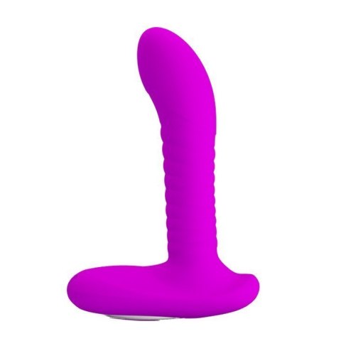 Masażer prostaty z wibracją obrotami 12 trybów 15cm Pretty Love Masażer prostaty z wibracją obrotami 12 trybów 15cm Pretty Love