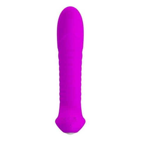 Masażer prostaty z wibracją obrotami 12 trybów 15cm Pretty Love Masażer prostaty z wibracją obrotami 12 trybów 15cm Pretty Love