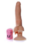 Rotacyjny realistyczny wibrator penis z jądrami 24cm Boss Series Easy-Love