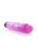 Wibrator realistyczny jak penis naturalny 22cm fioletowy Boss Series Easy-Love