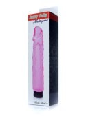 Wibrator realistyczny jak penis naturalny 22cm fioletowy Boss Series Easy-Love