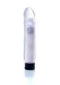 Wibrator realistyczny jak penis naturalny 22cm przezroczysty Boss Series Easy-Love