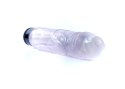 Wibrator realistyczny jak penis naturalny 22cm przezroczysty Boss Series Easy-Love