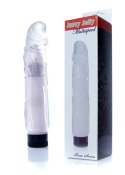 Wibrator realistyczny jak penis naturalny 22cm przezroczysty Boss Series Easy-Love