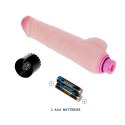 Wibrator realistyczny penis z jądrami 24cm BAILE