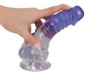 Crystal Clear Dildo with balls Crystal