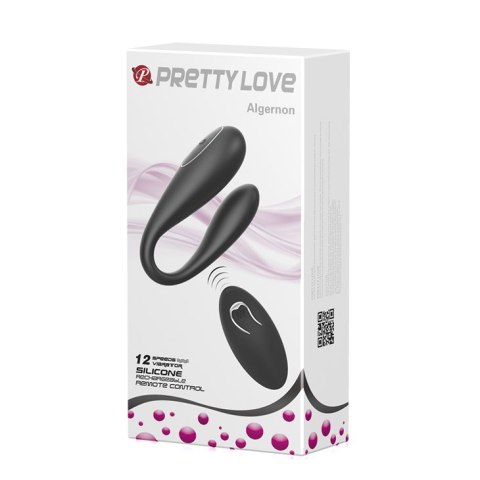Wibrator masażer podwójny dla par pilot 12trybów Pretty Love Wibrator masażer podwójny dla par pilot 12trybów Pretty Love
