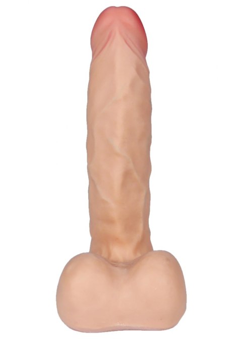 Wibrator z cyberskóry przyssawka pilot 10 trybów 23cm Boss Series Real Wibrator z cyberskóry przyssawka pilot 10 trybów 23cm Boss Series Real