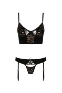 Bielizna-LARA SET black L/XL - Casmir Casmir