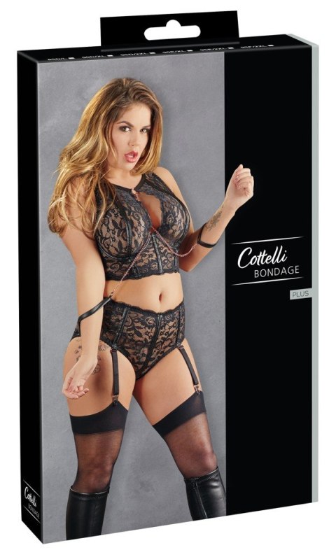 Biustonosz z majtkami 90E/XL Cottelli BONDAGE Biustonosz z majtkami 90E/XL Cottelli BONDAGE