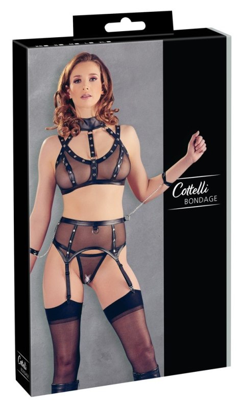 Zestaw Bondage 3- częściowy XL Cottelli BONDAGE Zestaw Bondage 3- częściowy XL Cottelli BONDAGE