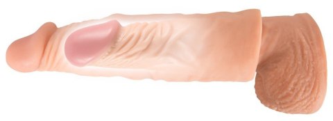 Nakładka na penisa Nature Skin Extension Sleeve+3 Nature Skin Nakładka na penisa Nature Skin Extension Sleeve+3 Nature Skin