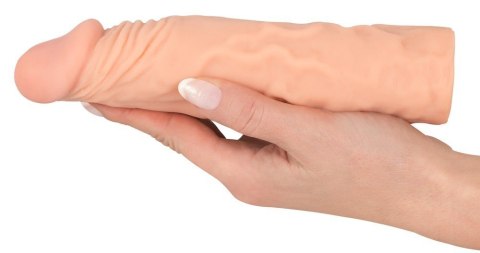Nakładka na penisa Nature Skin Extension Sleeve+3 Nature Skin Nakładka na penisa Nature Skin Extension Sleeve+3 Nature Skin