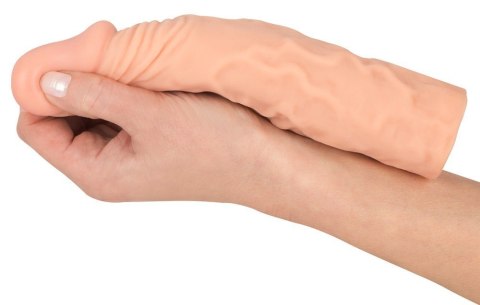 Nakładka na penisa Nature Skin Extension Sleeve+3 Nature Skin Nakładka na penisa Nature Skin Extension Sleeve+3 Nature Skin