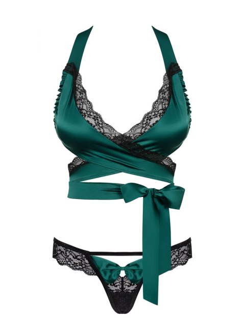 Komplet erotyczny biustonosz stringi Sensuelia S/M Obsessive Komplet erotyczny biustonosz stringi Sensuelia S/M Obsessive
