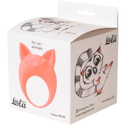 Pierścień na penisa erekcyjny wibrujący sex Lemur Lola Games Pierścień na penisa erekcyjny wibrujący sex Lemur Lola Games