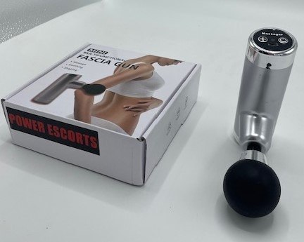 Massage gun mini silver Power Escorts Massage gun mini silver Power Escorts