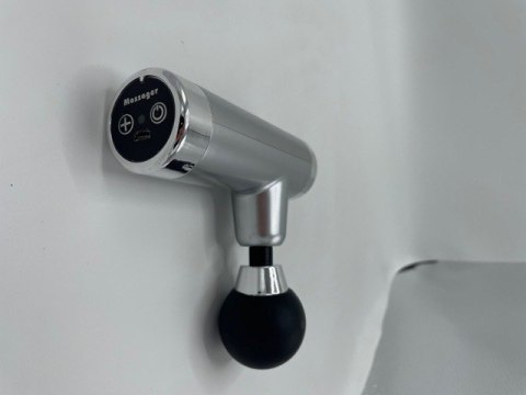 Massage gun mini silver Power Escorts Massage gun mini silver Power Escorts